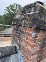 Chimney rebuild and lead works