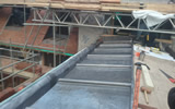 New handmade tiles fitted to new build house
