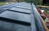New handmade tiles fitted to new build house
