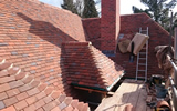 New handmade tiles fitted to new build house