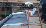 New handmade tiles fitted to new build house