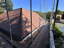 Reroofing with handmade tiles