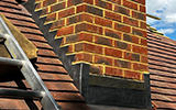 Chimney lead work in the New Forest by Harris Roofing Limited