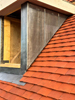 Lead cheeks and lead work, new dormer roof and roofing fitted to new build house